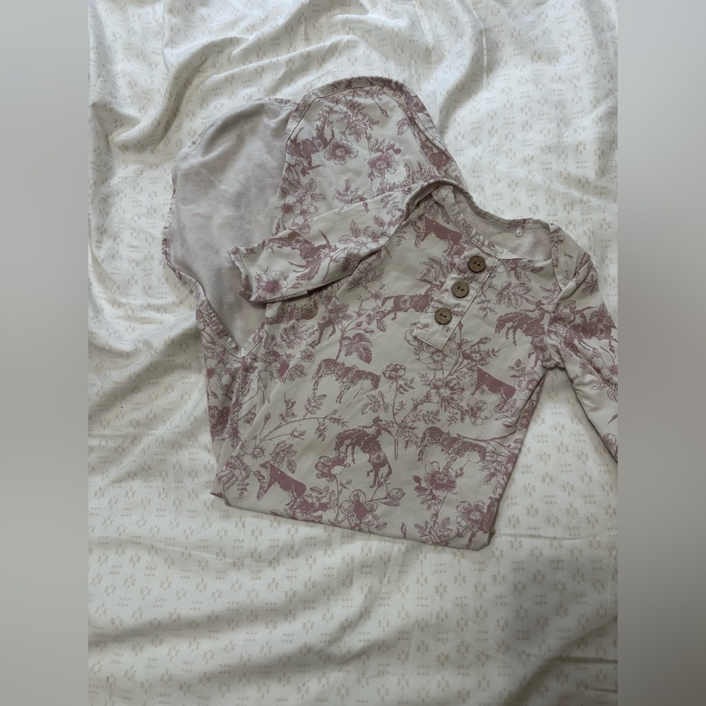 Cowkid Nightgown and Hat